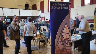 Main hall, RSGB stand
